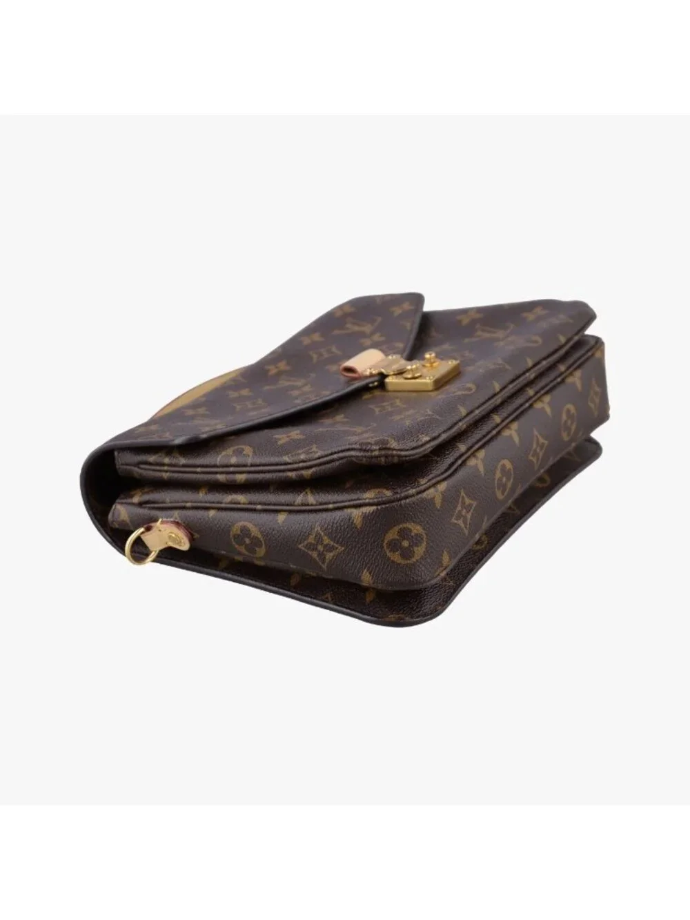 Louis Vuitton Pochette Metis MM Monogram Brown Canvas Handbag